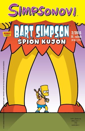 Bart Simpson  18:02/2015 Špion kujón - kolektiv autorů