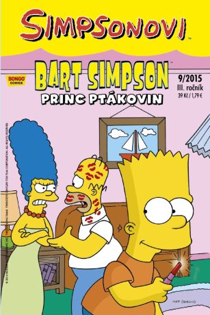 Bart Simpson  25:09/2015 Princ ptákovin - kolektiv autorů