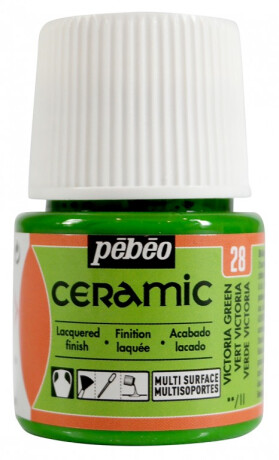 Barva na keramiku Ceramic 45ml – 28 zelená Victoria - 