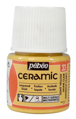 Barva na keramiku Ceramic 45ml – 33 žlutá světlá - 