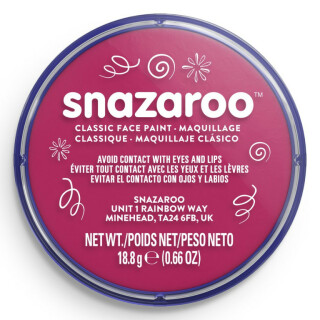 Barva na obličej Snazaroo 18ml – Fuchsia Pink - 