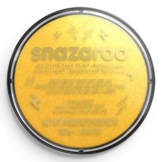 Barva na obličej Snazaroo 18ml – Gold - 