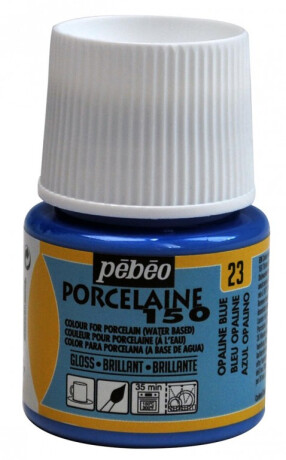 Barva na porcelán Porcelaine 45ml – 23 modrá azurová - 