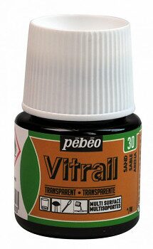 Barva na sklo Vitrail 45ml – 30 pískově hnědá - 