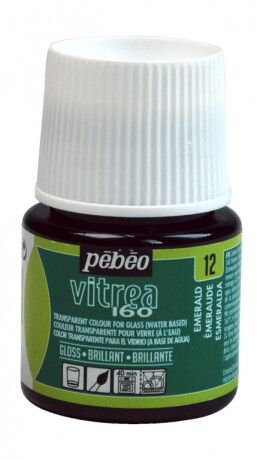 Barva na sklo Vitrea 45ml – 12 smaragdová - 