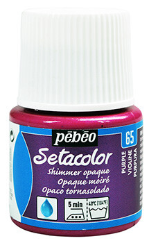 Barva na textil Setacolor 45ml – 65 purpurová perleťová - 