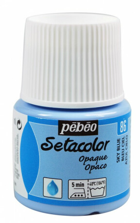 Barva na textil Setacolor 45 ml – 86 nebesky modrá - 