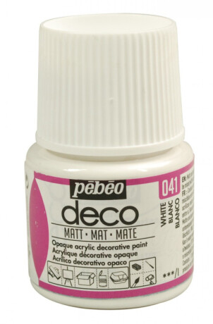 Barva Pébéo Deco 45ml – 125 Gloss Velvet Red - 