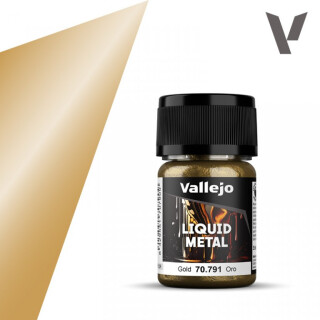 Barva Vallejo Liquid Gold 35ml – 791 Gold - 