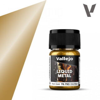 Barva Vallejo Liquid Gold 35ml – 793 Rich Gold - 