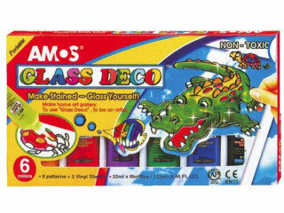 Barvy na sklo  6ks 22ml - neuveden