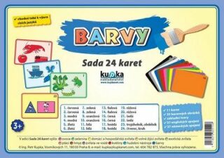 Sada 24 karet Barvy - Petr Kupka