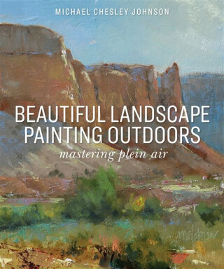 Beautiful Landscape Painting Outdoors - Michael Chesley Johnson