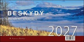 Beskydy Proměny a nálady 2027 - stolní kalendář - Radovan Stoklasa