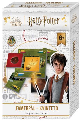 Harry Potter Famfrpál Kvinteto - rodinná hra (cestovní verze) - neuveden