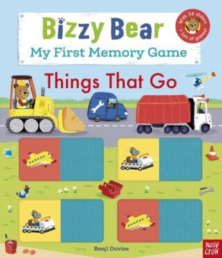 Bizzy Bear: My First Memory Game Book: Things That Go - 