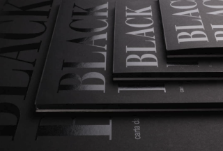 Blok Fabriano Black Black 300g A4 - 