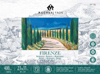 Blok pro akryl Magnani Firenze 23x31cm 100% bavlna - 