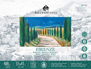 Blok pro akryl Magnani Firenze 31x41cm 100% bavlna - 