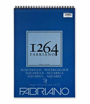 Blok pro akvarel Fabriano 1264, velikost A3 - 