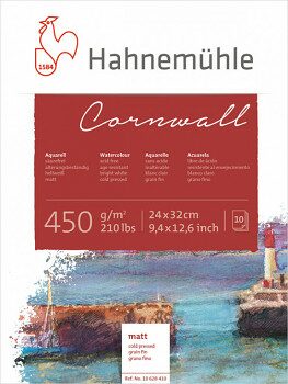 Blok pro akvarel HHM Cornwall 24x32cm CP 450g - 