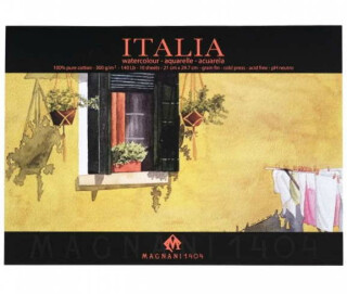 Blok pro akvarel Renesans Magnani A4 100% bavlna - 