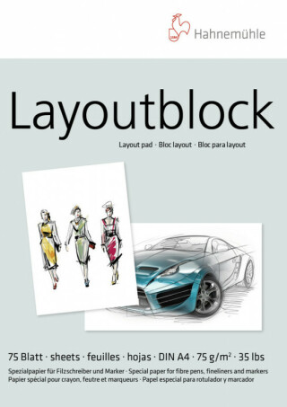 Blok pro markery HHM Layout A4 - 