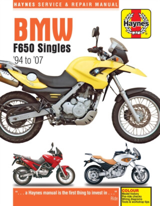 BMW F650 Singles (94 - 07) Haynes Repair Manual - Haynes Publishing