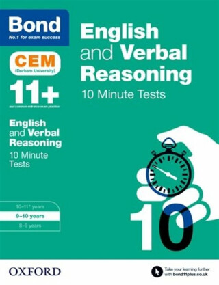 Bond 11+: English & Verbal Reasoning: CEM 10 Minute Tests (now Cambridge Select Insight) - Bond 11+,Michellejoy Hughes