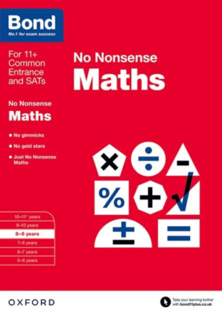 Bond: Maths: No Nonsense - Lindsay Sarah,Bond 11+