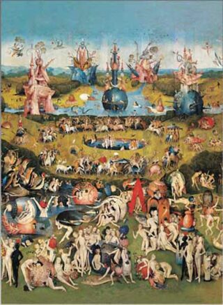Bosch Hieronymus: Zahrada pozemských rozkoší - Puzzle/1000 dílků - neuveden