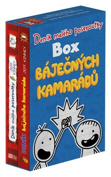 Deník malého poseroutky - Box báječných kamarádů - Jeff Kinney