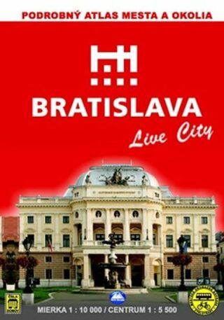 Bratislava a okolie 1:10 000 - neuveden
