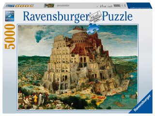 Puzzle Brueghel starší: Stavba babylonské věže/5000 dílků - neuveden
