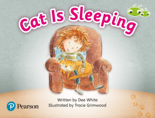 Bug Club Guided Fiction Reception Pink A Cat is Sleeping - Dee White