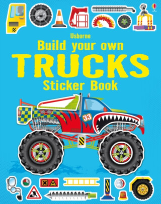 Build Your Own Trucks Sticker Book - Simon Tudhope