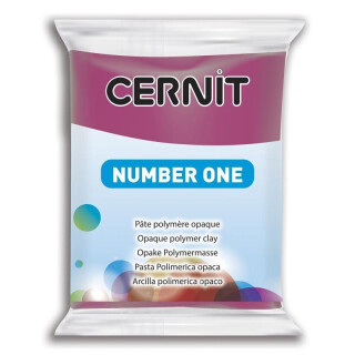 Modelovací hmota Cernit 56g – 411 Bordeaux (poškozené) - neuveden