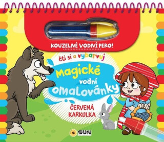 Magické vodní omalovánky- Červená karkulka - neuveden