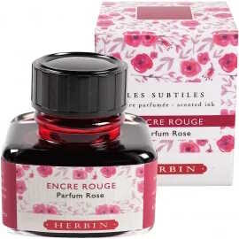 Červený inkoust Herbin s vůní růže 30ml - 