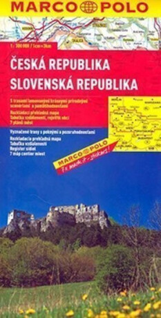 Česká rep. a Slovenská rep. - automapa 1:300 000 - neuveden