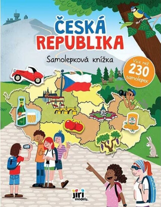Česká republika - Velká samolepková knížka - neuveden