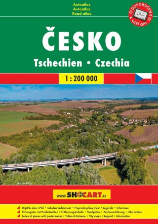 Česko 1:200 000 / autoatlas (A5, spirála) - neuveden
