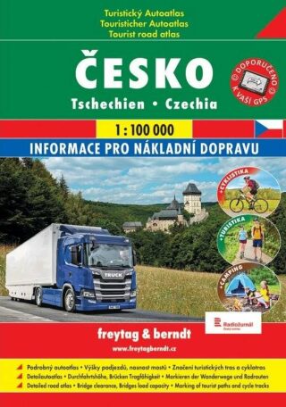 Česko turistický autoatlas 1:100 000 - neuveden