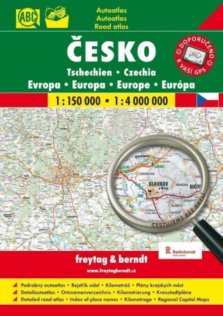 Česko autoatlas 1:150 0000 (A4, spirála) - neuveden