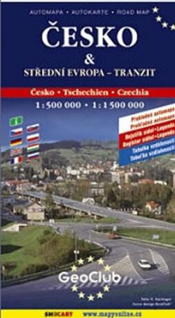 Česko automapa 1:500 000 (edice Tranzit) - neuveden