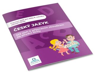 Český jazyk 222 úloh k přijímacím zkouškám na střední školu - Martin Staněk,Alena Laubeová