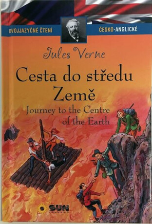 Cesta do středu země - Dvojjazyčné čtení Č-A - Jules Verne