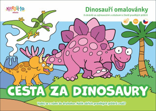 Dinosauří omalovánky - Cesta za dinosaury - Filip Škoda