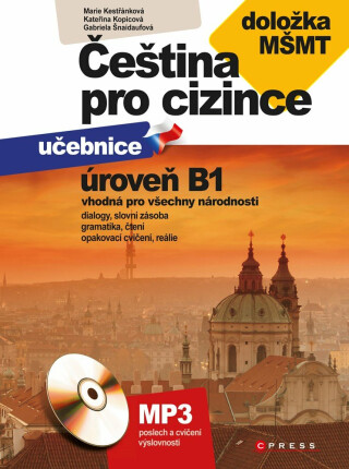 Čeština pro cizince B1 +cvičebnice - Marie Boccou-Kestřánková,Kateřina Kopicová,Gabriela Šnaidaufová