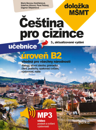 Čeština pro cizince B2 - Marie Boccou-Kestřánková,Pavel Pečený,Dagmar Štěpánková,Kateřina Upton